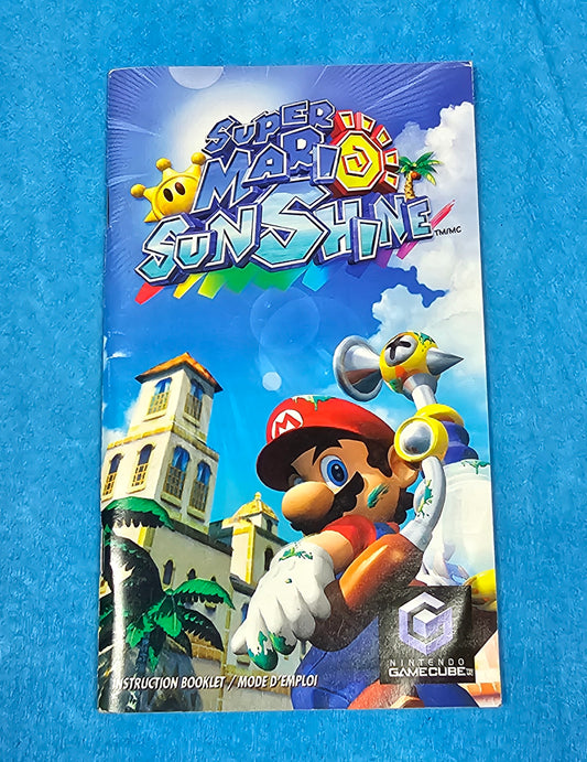 078: Super Mario Sunshine Manual - GameCube