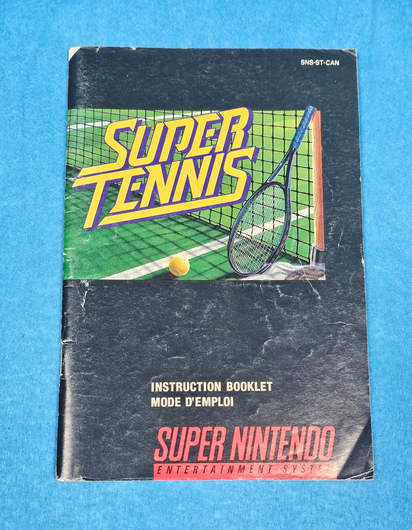 082: Super Tennis Manual - SNES