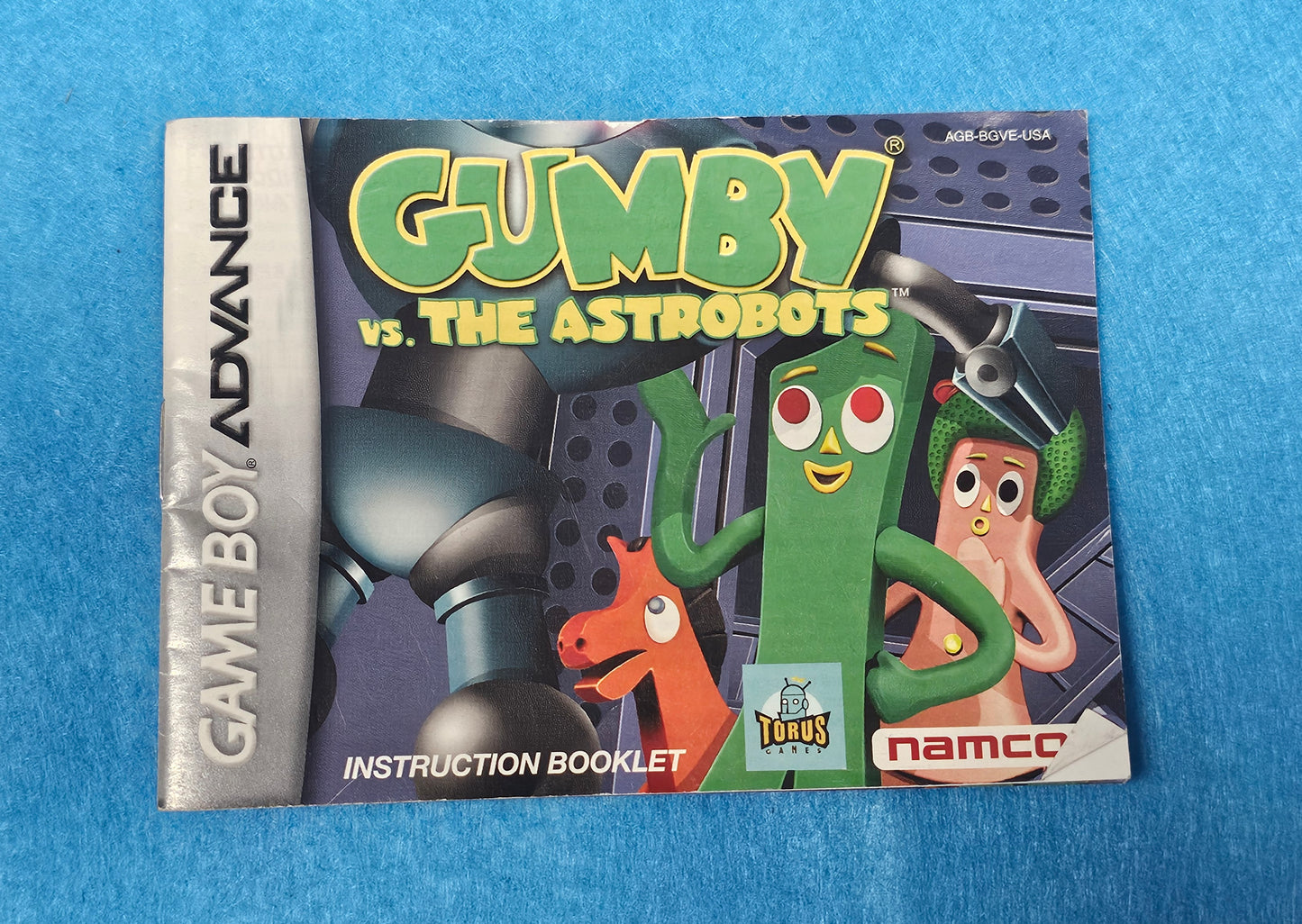 087: Gumby vs The Astrobots Manual - GBA