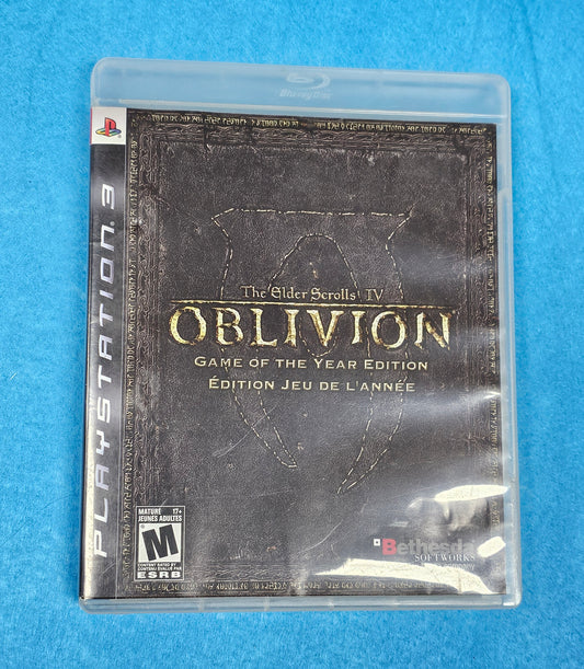 105: The Elder Scrolls IV: Oblivion Game of the Year Edition - PS3
