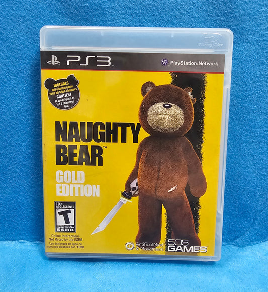 012: Naughty Bear Gold - PS3