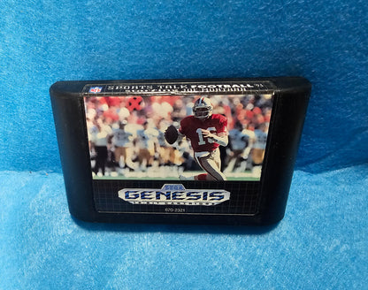 017: NFL Sports Talk Football '93 Starring Joe Montana -Sega Genesis