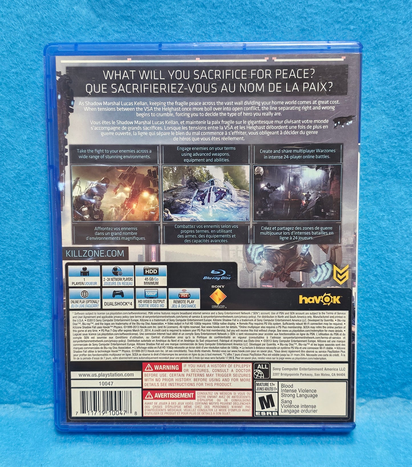 010: Killzone Shadow Fall - PS4