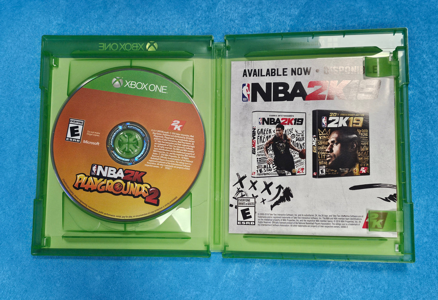 019: NBA 2K Playgrounds 2 - XBox One
