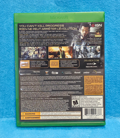 020: Deus Ex: Mankind Divided - XBox One