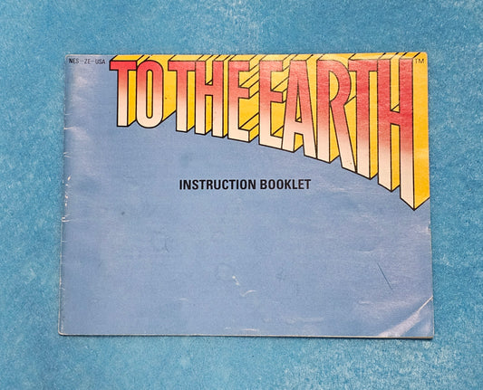 105: To the Earth Manual - NES