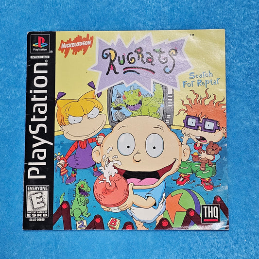 108: Rugrats Manual - PlayStation