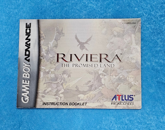 107: Riviera: The Promised Land Manual - GBA