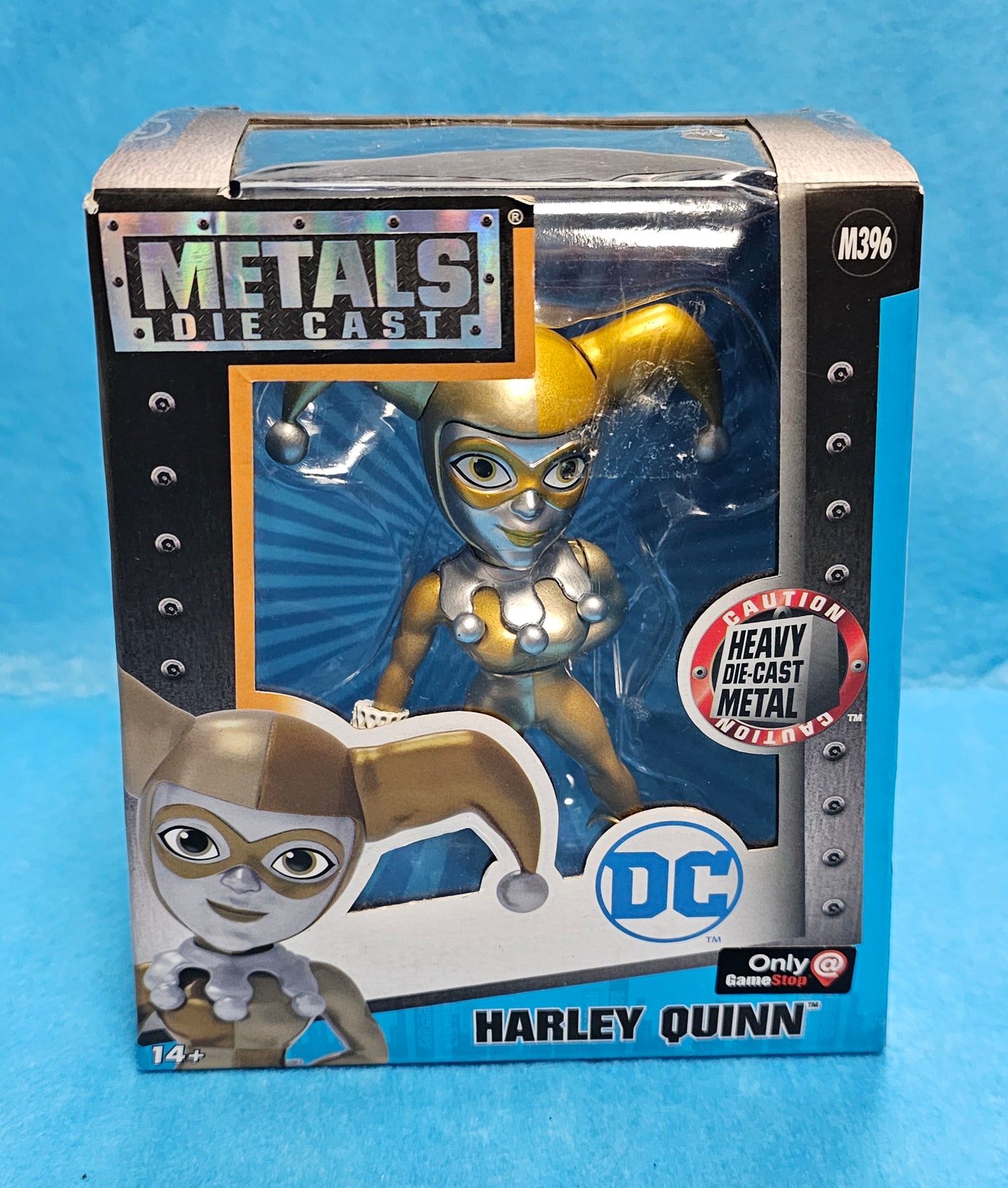 097: Gold Harley Quinn Metals Figure
