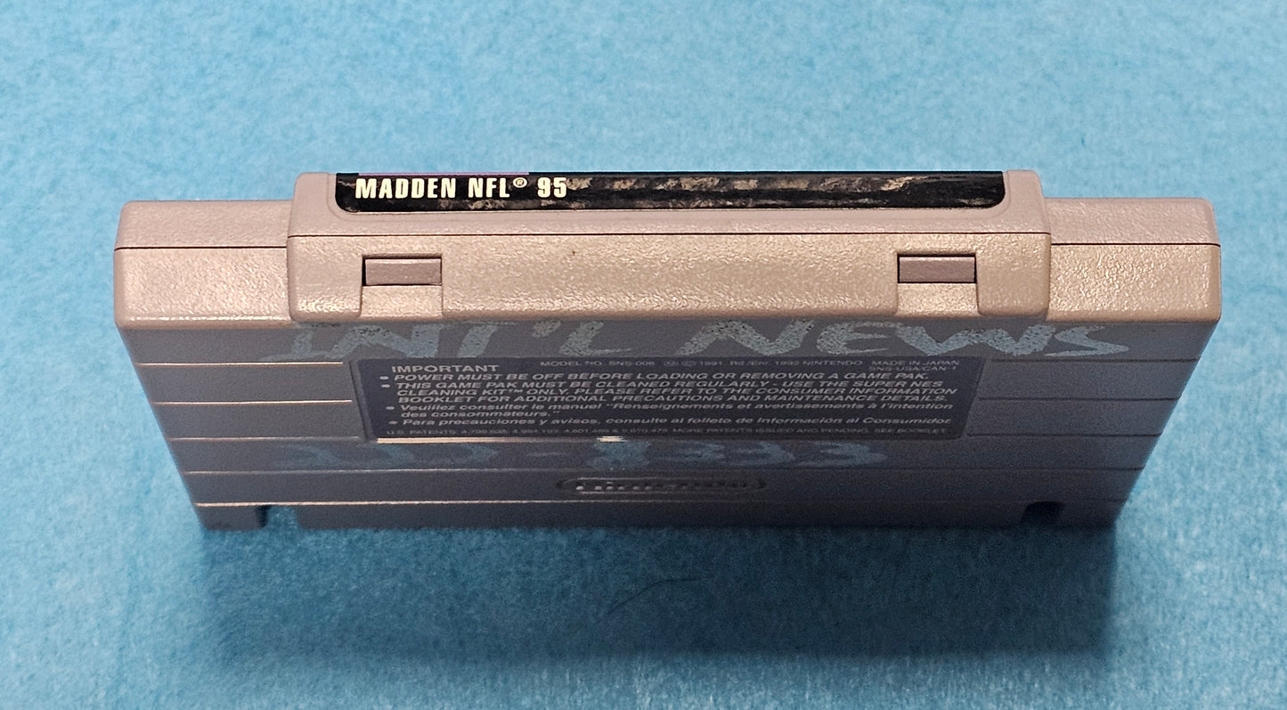008: Madden NFL 95 - SNES