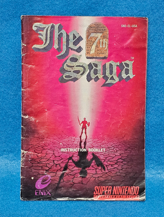 063: The 7th Saga Manual - SNES