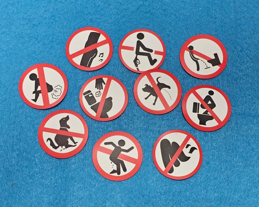 113: Potty Humour Stickers