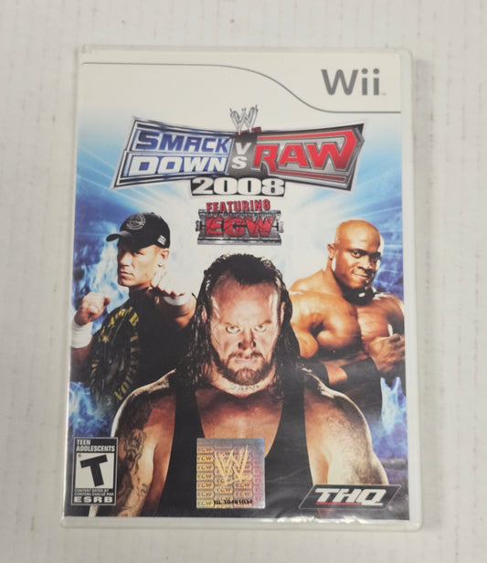 041: WWE SmackDown vs. Raw 2008 Featuring ECW - Wii