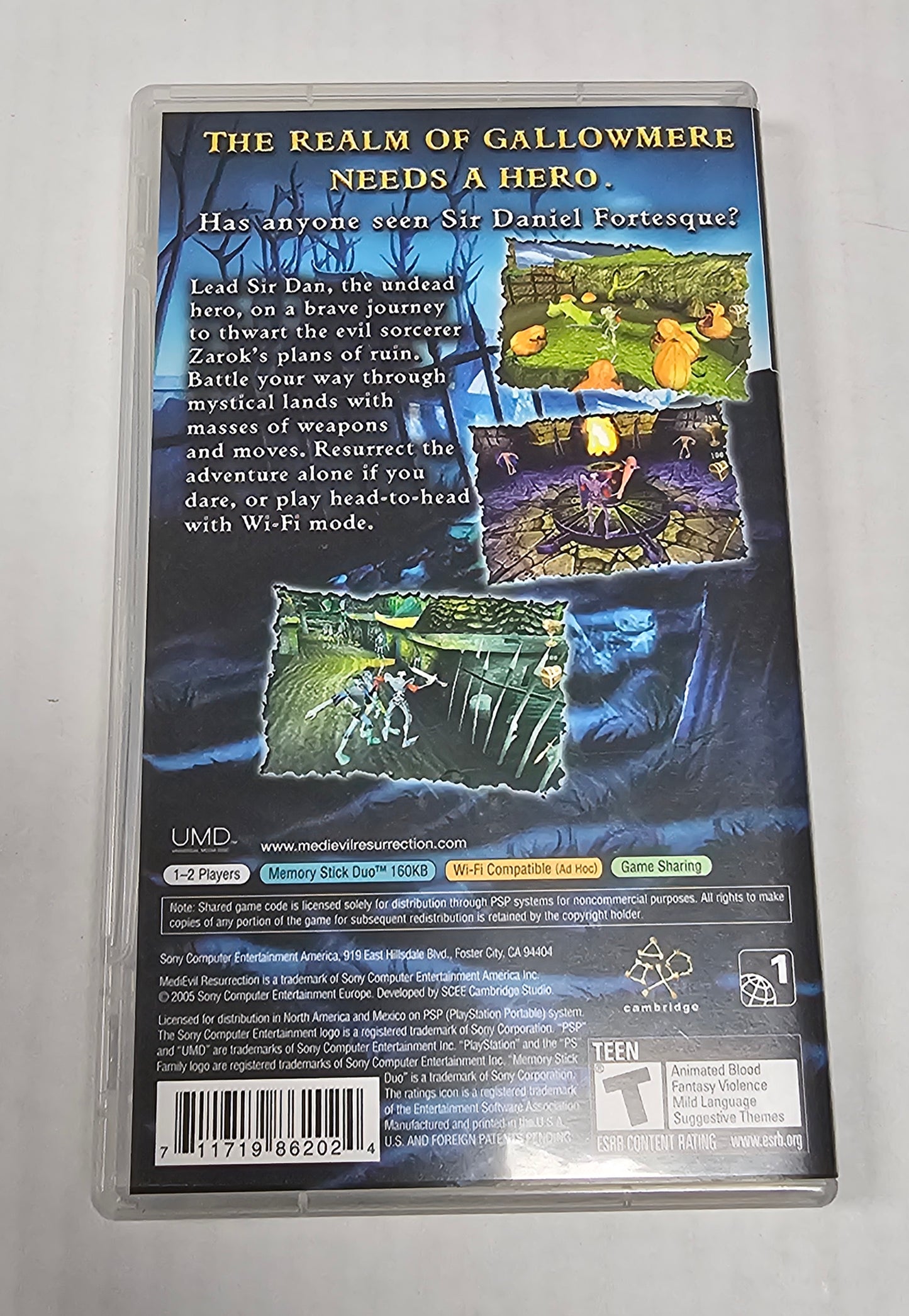 058: Medievil Resurrection - PSP