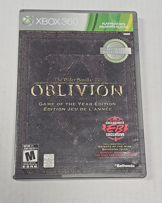 090: Elder Scrolls IV: Oblivion Game of the Year Edition - XBox 360