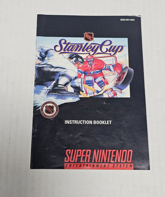 111: Stanley Cup Manual - SNES