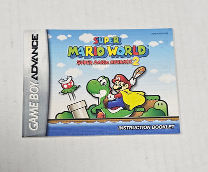 109: Super Mario World: Super Mario Advance 2 Manual - GBA