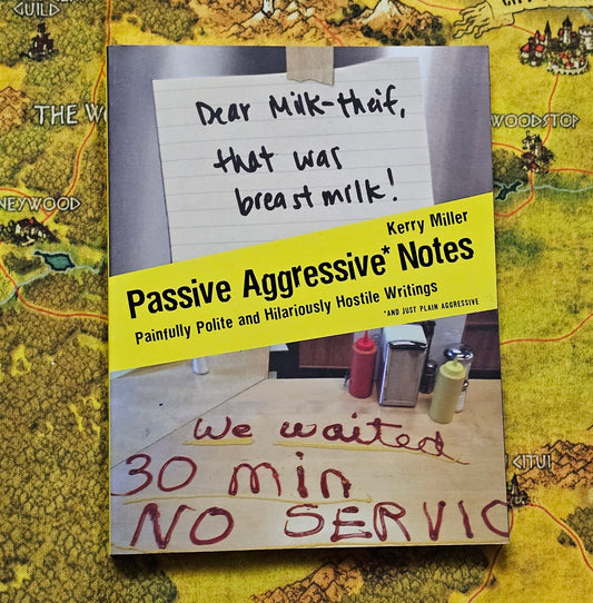 120: Passive Aggressive Notes Book