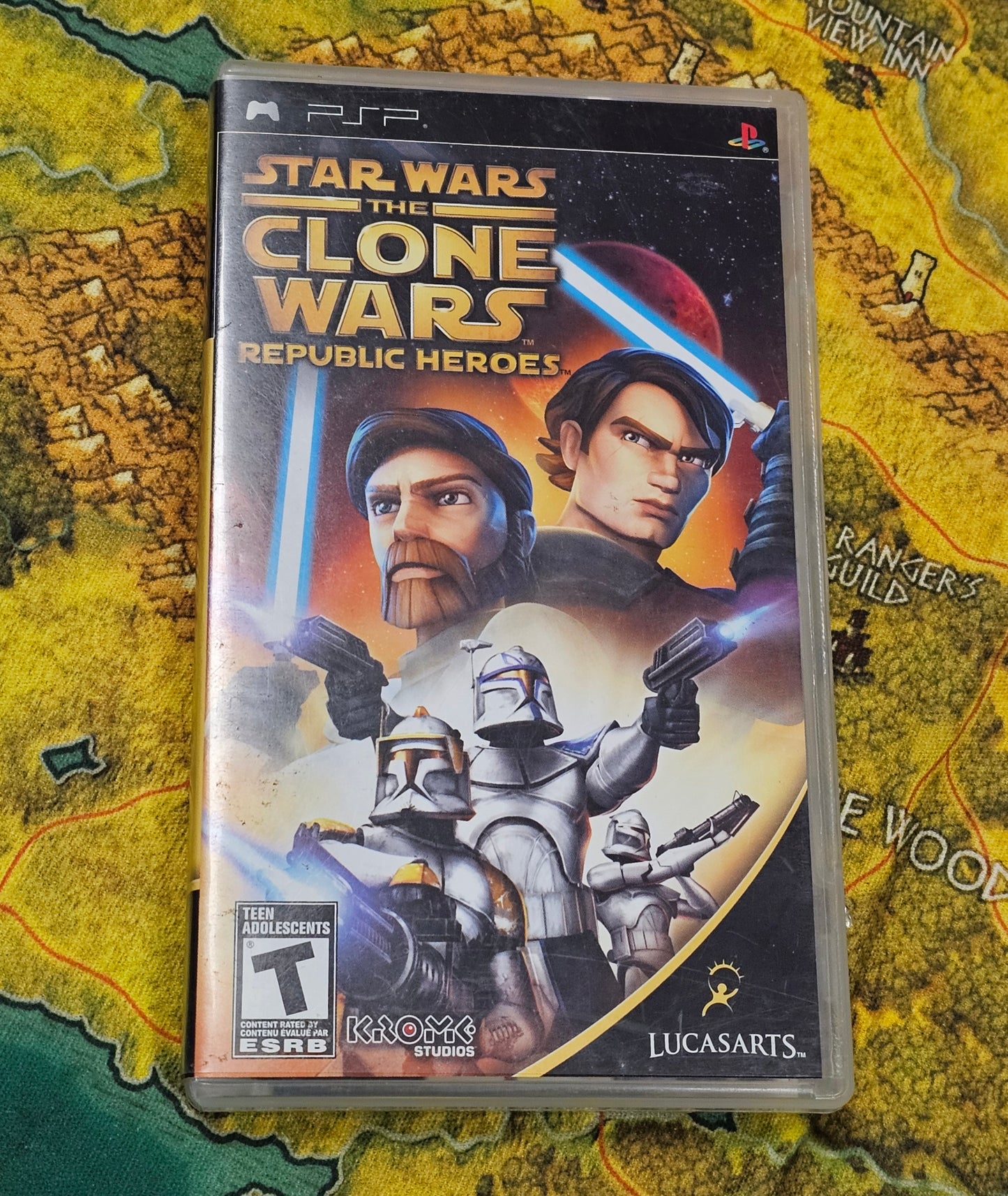 054: Star Wars: The Clone Wars – Republic Heroes - PSP