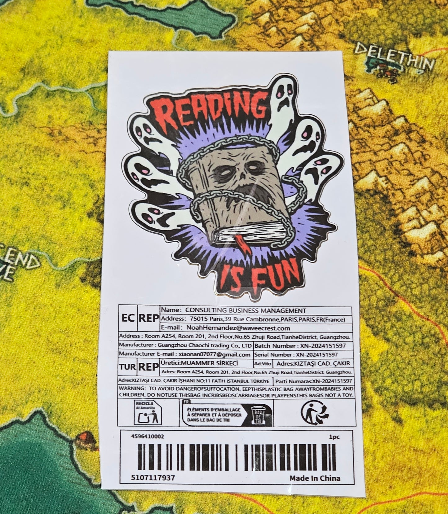 116: Nercronomicon Sticker