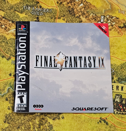 115: Final Fantasy IX Manual - PS1