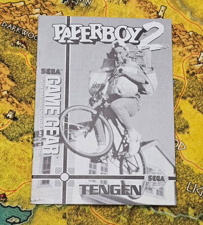 113: Paperboy 2 Manual - Game Gear
