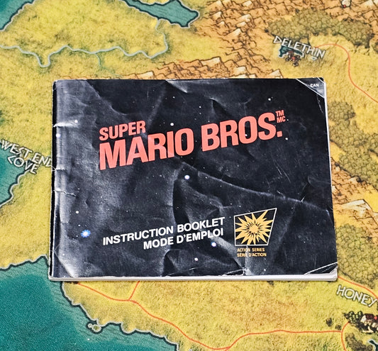 109: Super Mario Bros Manual - SNES