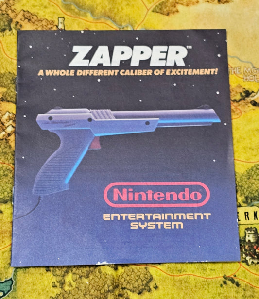 104: Zapper Manual - NES