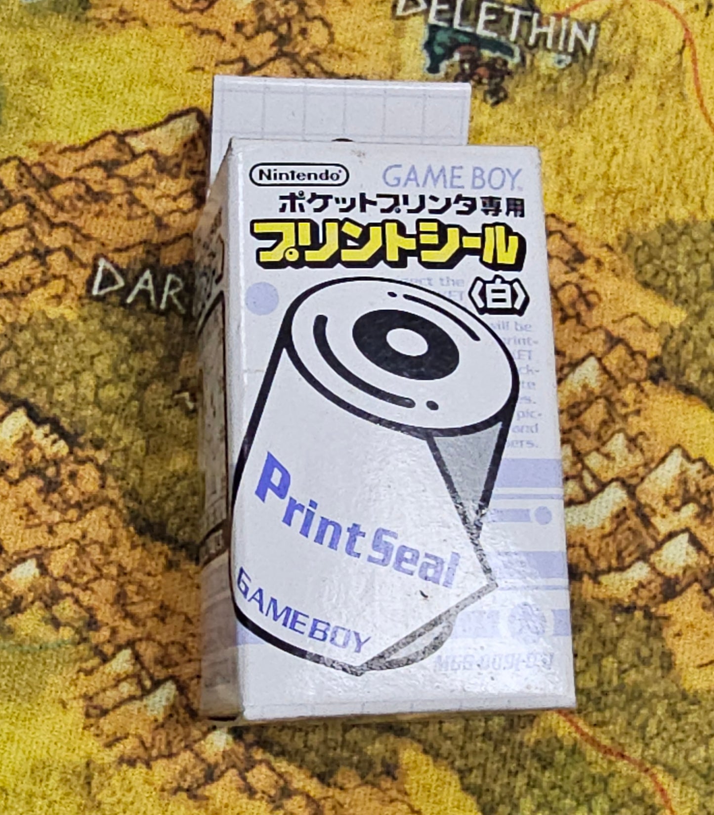012: Nintendo Game Boy Pocket Printer Print Seal Paper