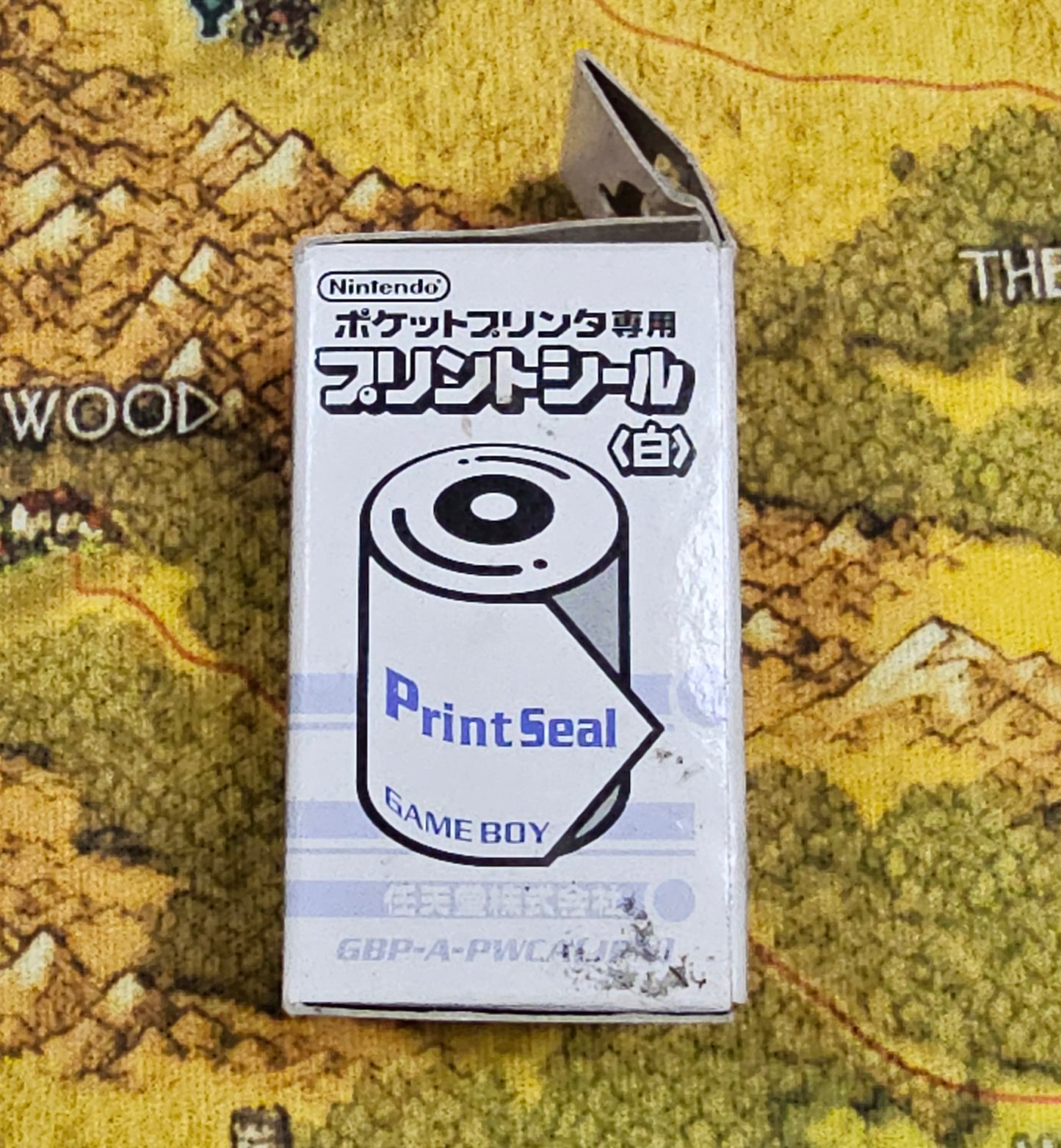 012: Nintendo Game Boy Pocket Printer Print Seal Paper