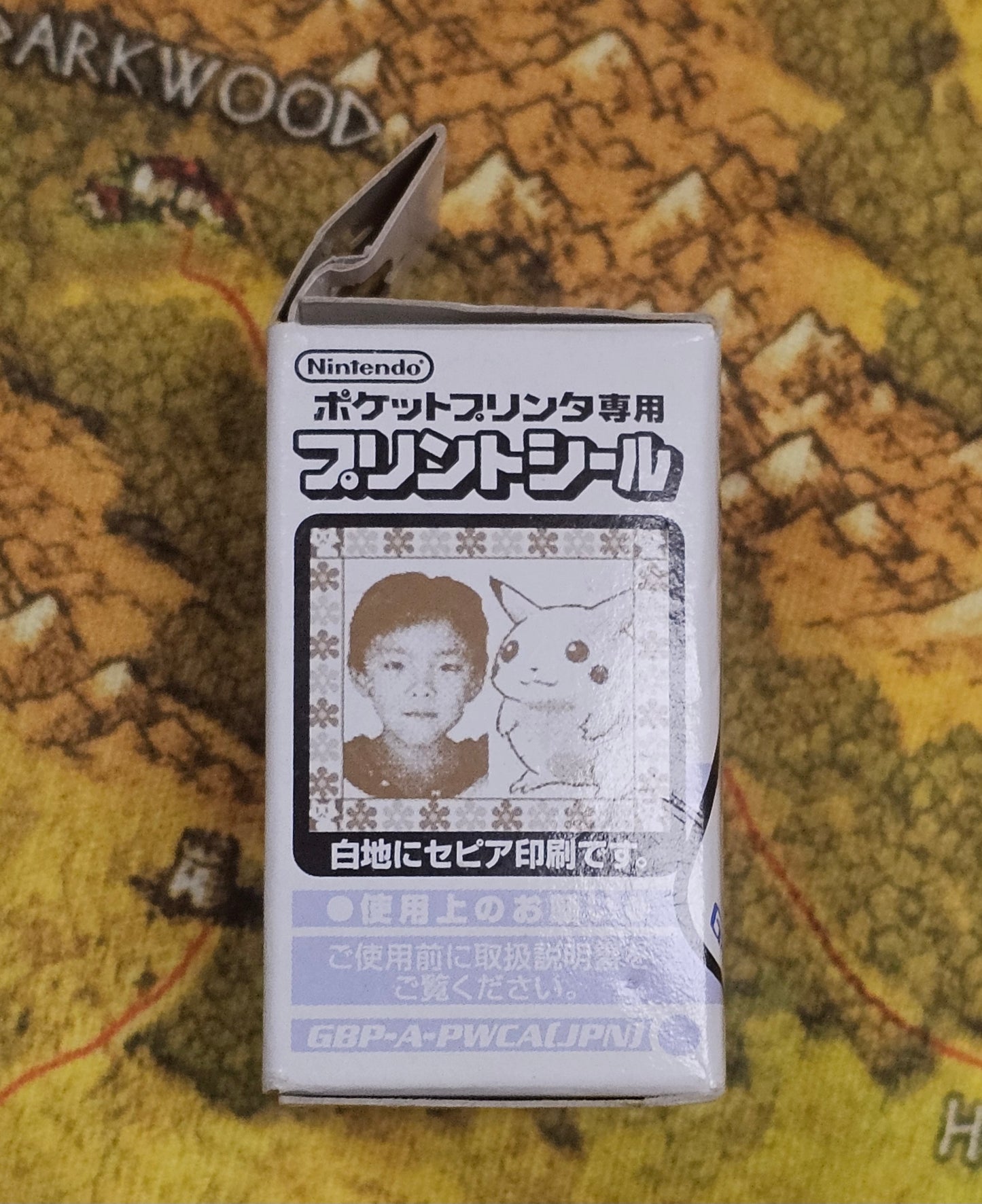 012: Nintendo Game Boy Pocket Printer Print Seal Paper