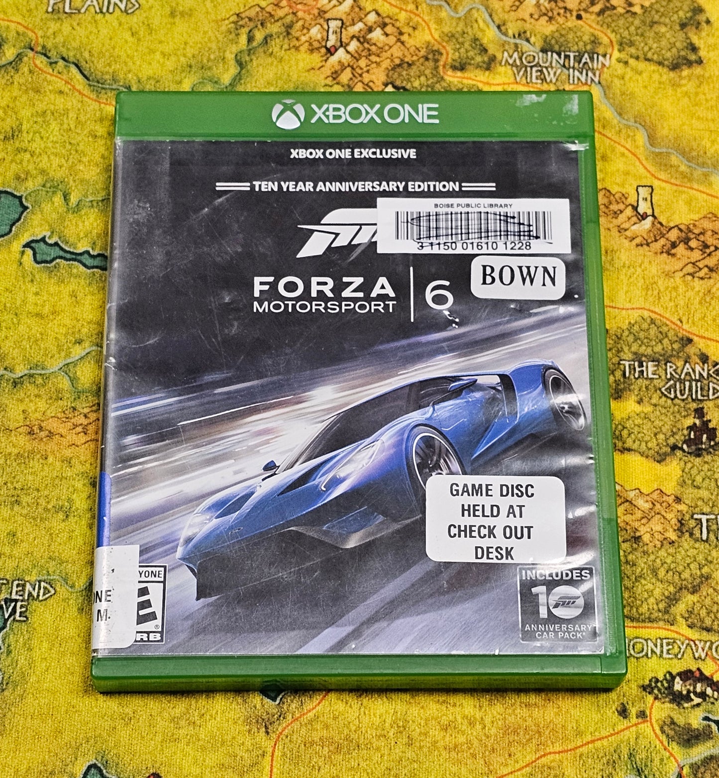 018: Forza Motorsport 6 - XBox One