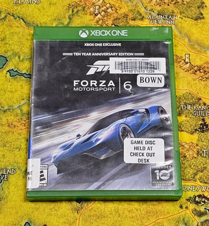 018: Forza Motorsport 6 - XBox One