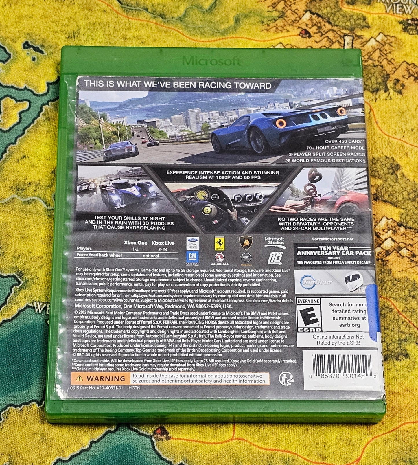 018: Forza Motorsport 6 - XBox One