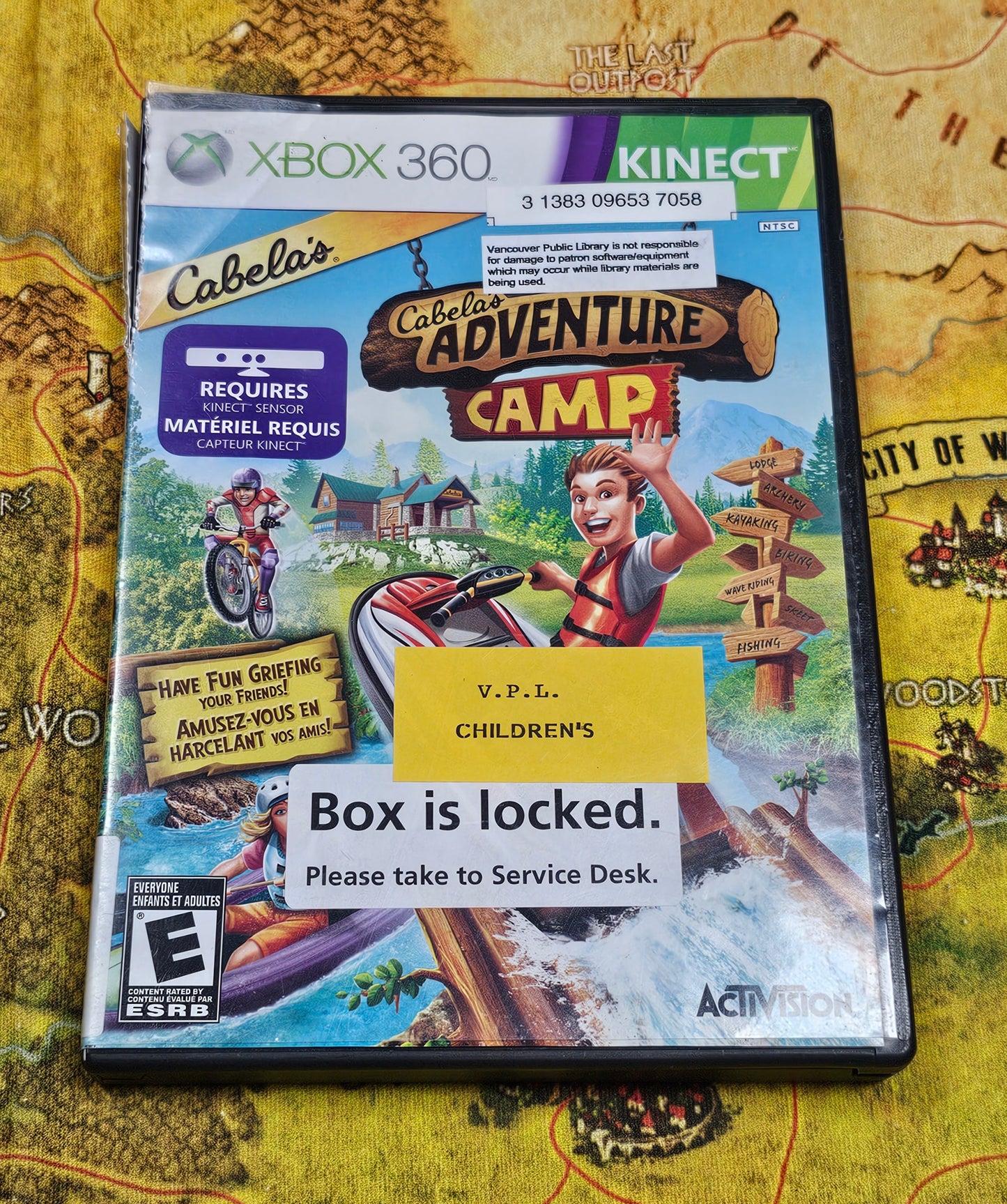054: Cabela's Adventure Camp - XBox 360