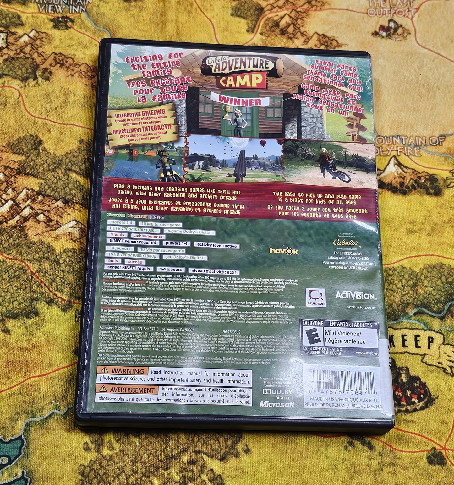 054: Cabela's Adventure Camp - XBox 360