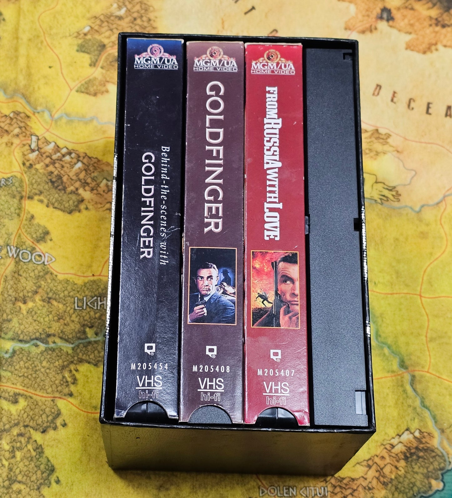 127: Bond VHS Set