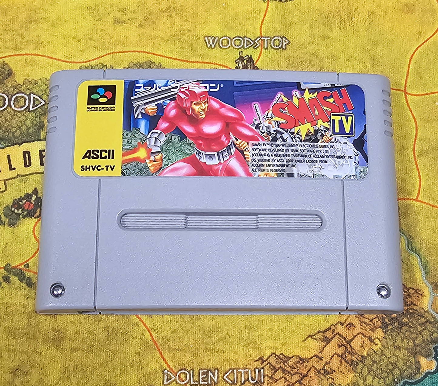 164: Smash TV  (Japan Import) - Super Famicom