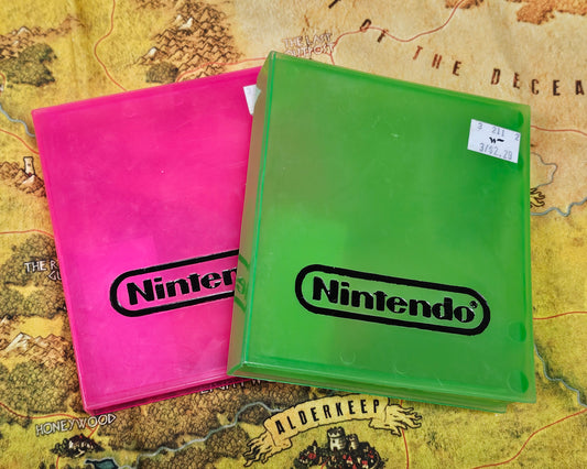 107: Pink/Green NES Cases