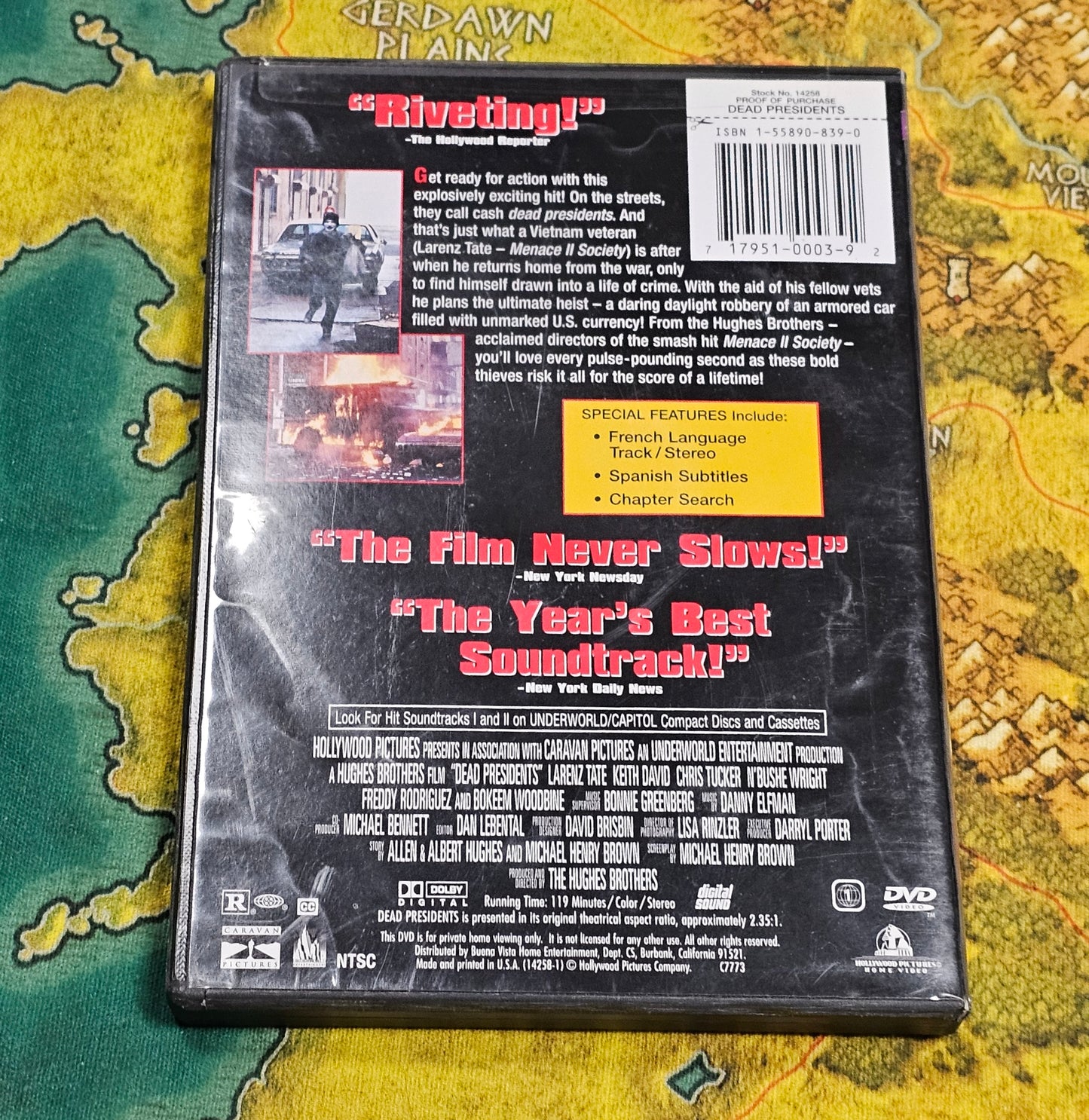 096: Dead Presidents DVD