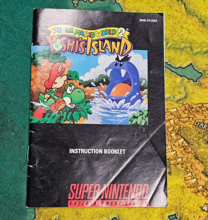 115: Super Mario World 2: Yoshi's Island Manual - SNES