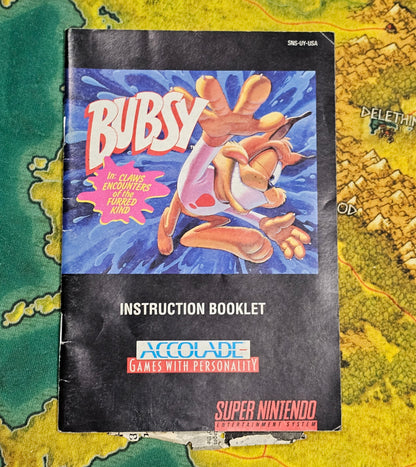 114: Bubsy Manual - SNEA