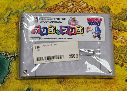 134: Mario & Wario (Japan Import) - Super Famicom