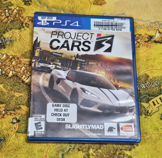 002: Project Cars 3 - PS4