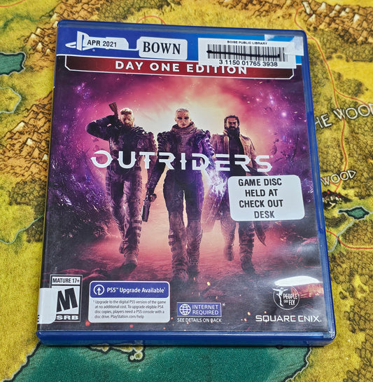 009: Outriders - PS4