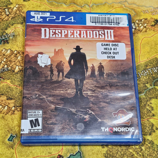013: Desperados III - PS4