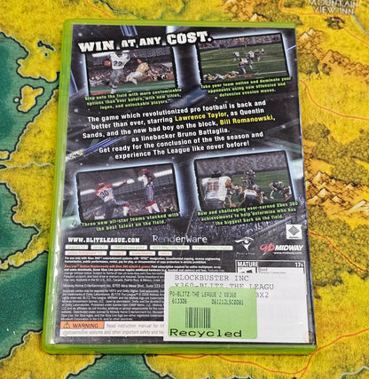 113: Blitz: The League - XBox 360