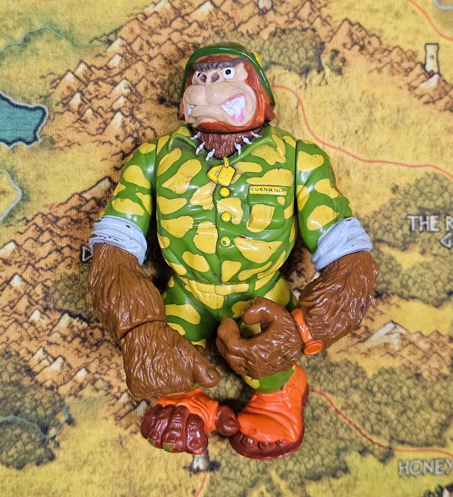 132: 1991 Sergeant Bananas Action Figure (TMNT)