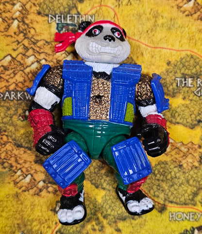 133: 1990 Panda Khan Action Figure (TMNT)