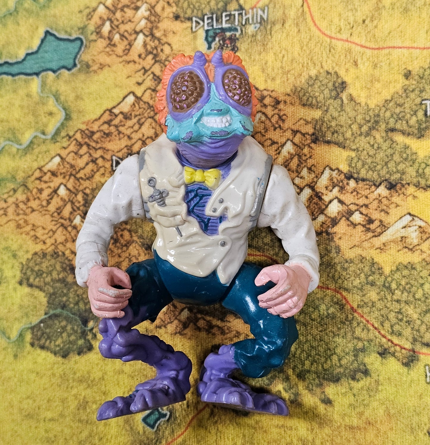 135: 1989 Baxter Stockman Action Figure (TMNT)